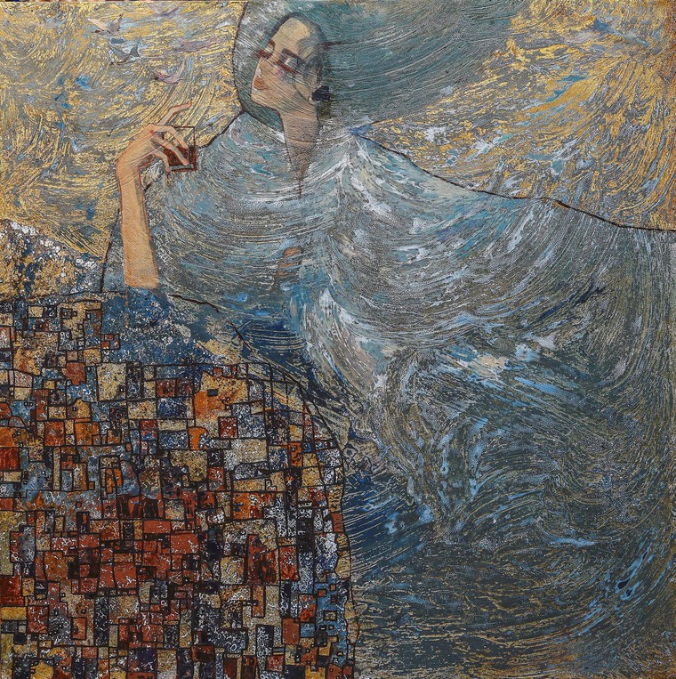 “Những vì sao trong đêm” của nữ họa sĩ Kim Uyên ảnh 3