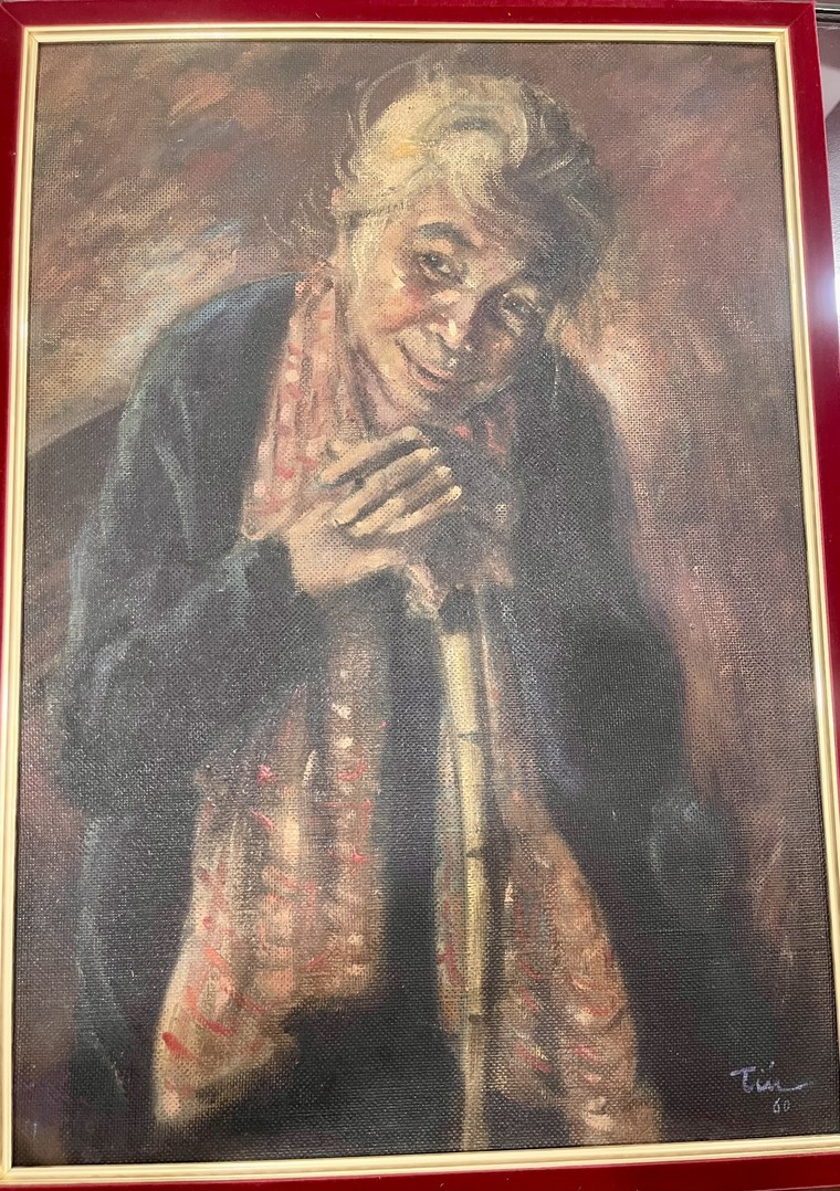 Ngắm các tác phẩm vừa hồi hương của Mỹ thuật Đông Dương và Mỹ thuật Gia Định ảnh 17