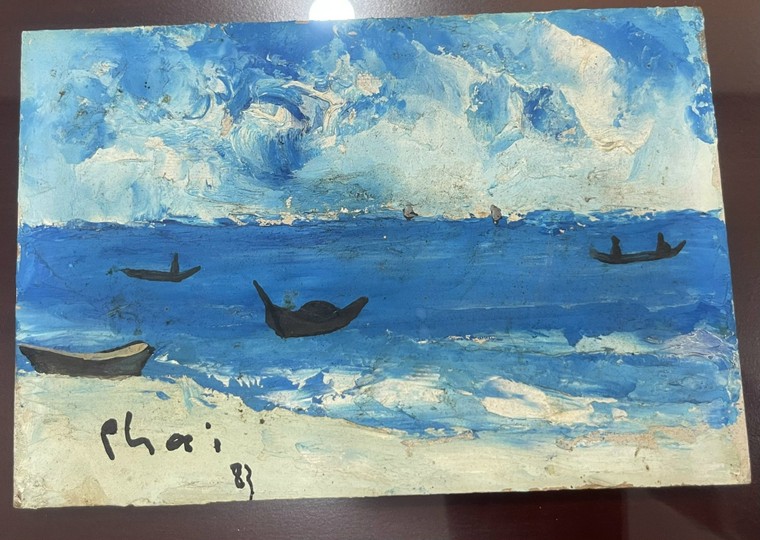 Ngắm các tác phẩm vừa hồi hương của Mỹ thuật Đông Dương và Mỹ thuật Gia Định ảnh 10