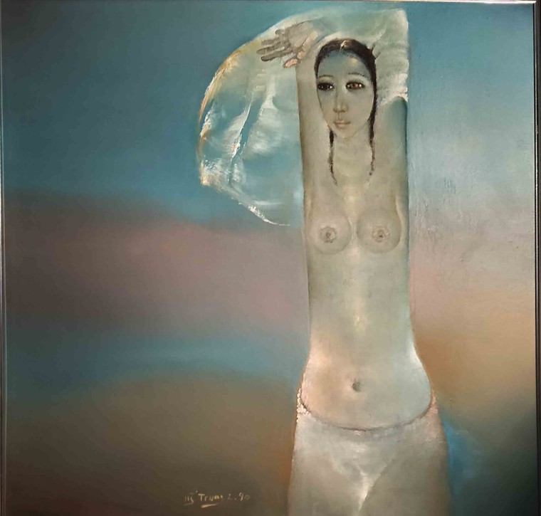 Ngắm các tác phẩm vừa hồi hương của Mỹ thuật Đông Dương và Mỹ thuật Gia Định ảnh 16