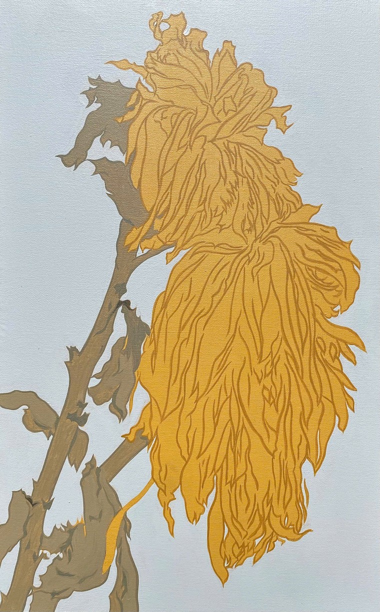 Ngắm mùa Thu trong tranh Nguyễn Ngọc Liêm ảnh 1