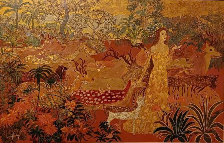 Nữ họa trẻ Loan Phương: bước qua nỗi buồn ảnh 1