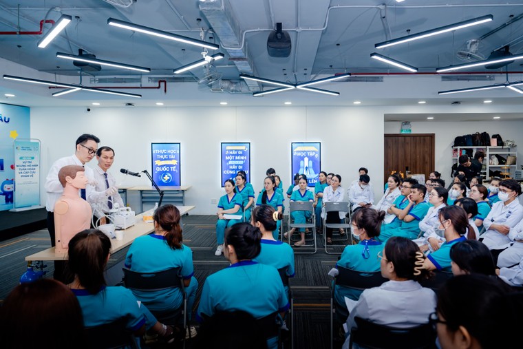 Long Châu đồng hành cùng Đại học Y Dược chuẩn hóa kỹ năng, đảm bảo an toàn từng mũi tiêm ảnh 4