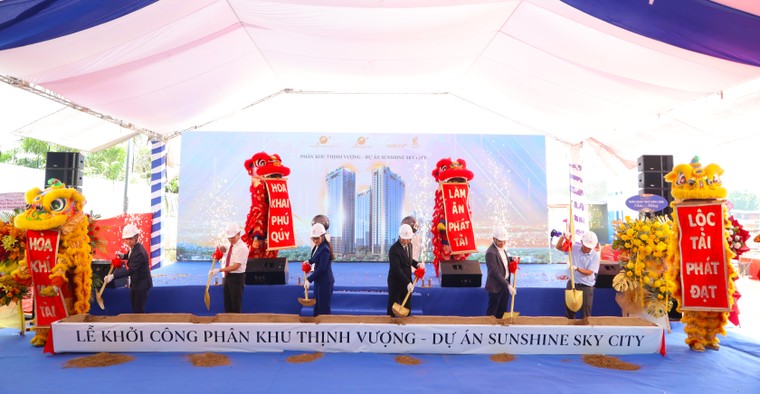 Sunshine Sky City khởi công 5 tòa tháp mới, giải cơn khát nguồn cung tại khu Nam Sài Gòn ảnh 1