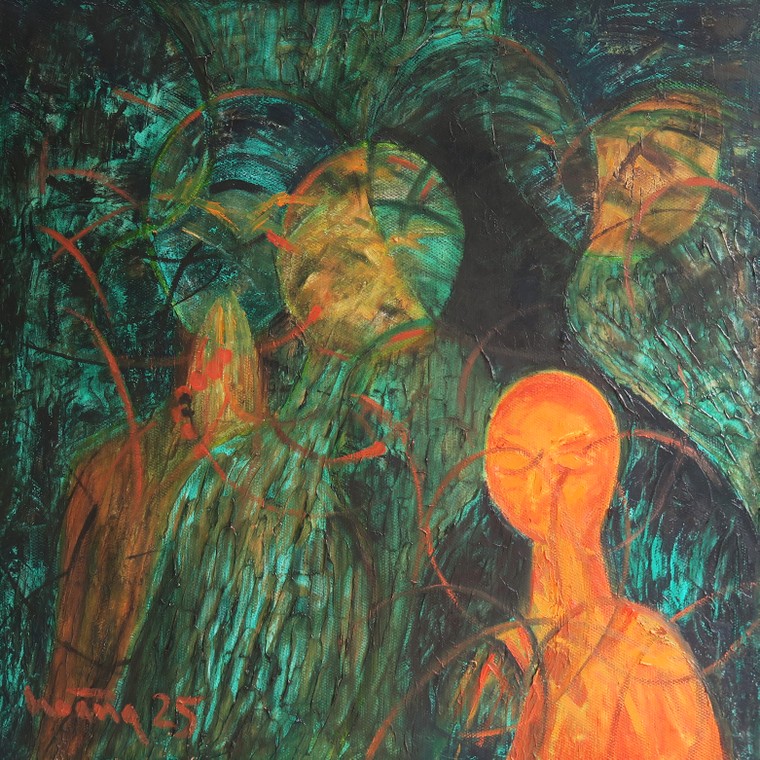 Họa sĩ Phạm Duy Hoàng triển lãm lần đầu ở tuổi 60 ảnh 2