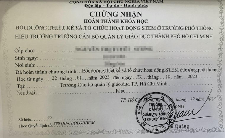 Liên kết giáo dục tại TP.HCM - Bài 6: “Giáo viên” dạy STEM, Kỹ năng sống được tập huấn... 1 ngày? ảnh 2