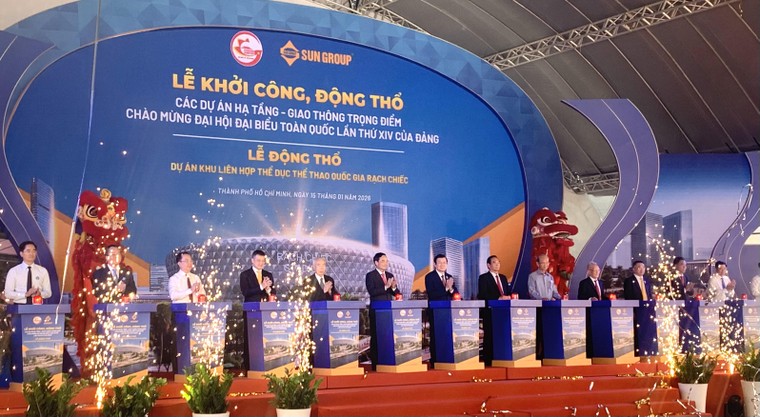 TP.HCM: Sun Group là nhà đầu tư Khu liên hợp TDTT Quốc gia Rạch Chiếc hơn 145.000 tỷ đồng ảnh 1