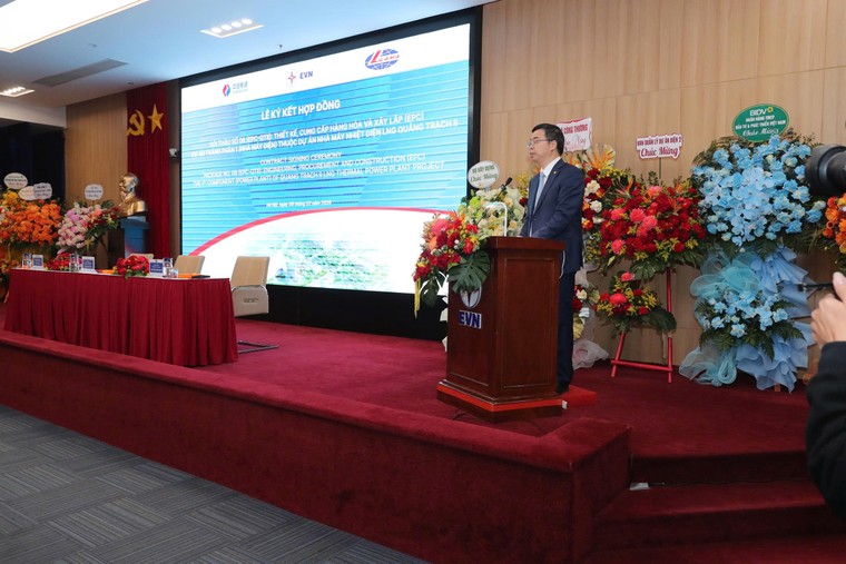 EVN ký hợp đồng EPC Dự án LNG Quảng Trạch II ảnh 1