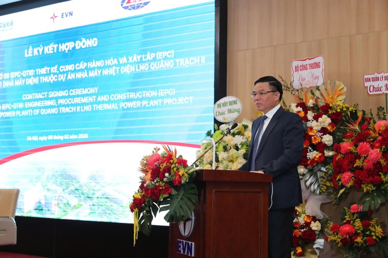 EVN ký hợp đồng EPC Dự án LNG Quảng Trạch II ảnh 2