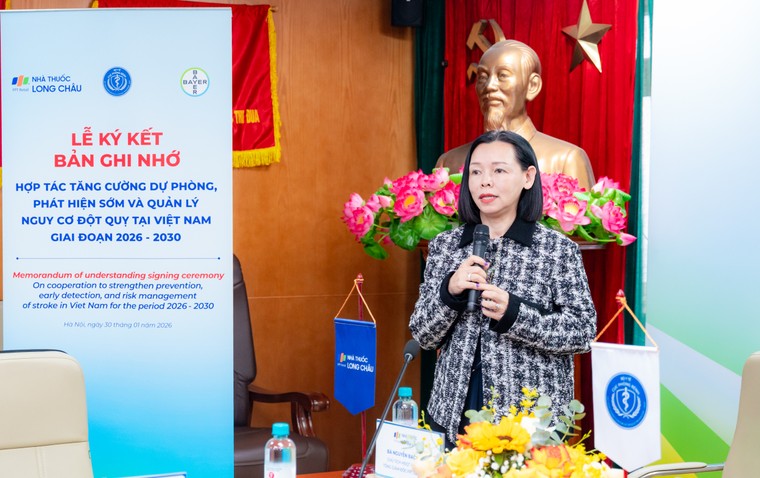 Đột quỵ 'phòng và phát hiện càng sớm nguy cơ, cơ hội sống càng lớn': Long Châu hợp tác cùng Cục Phòng bệnh, Bayer trong phòng ngừa và quản lý bệnh đột quỵ ảnh 1
