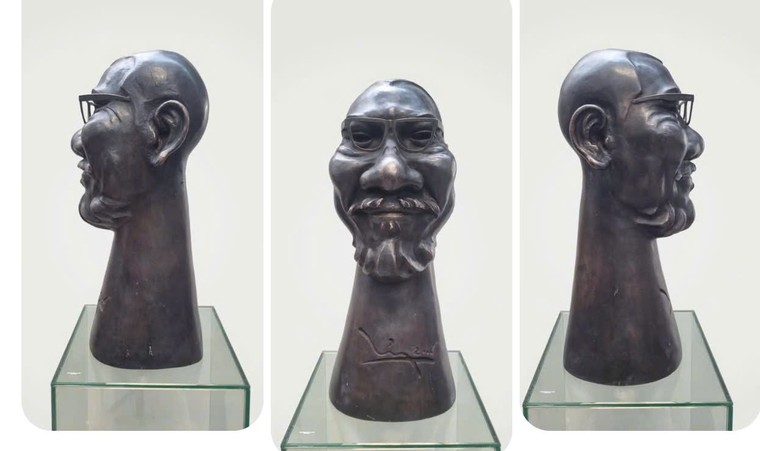 Nhà điêu khắc Trần Việt Hưng “ngẫm” như rượu ủ lâu ngày ảnh 5