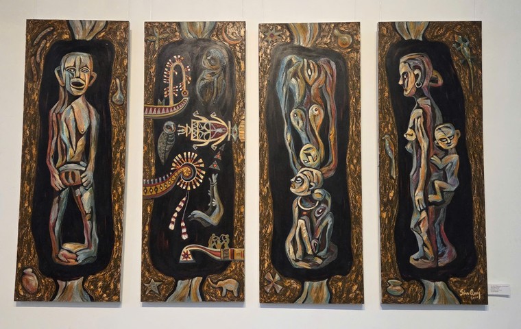 Hội Mỹ thuật Việt Nam bàn giao 229 tranh cho Bảo tàng Mỹ thuật TPHCM ảnh 3