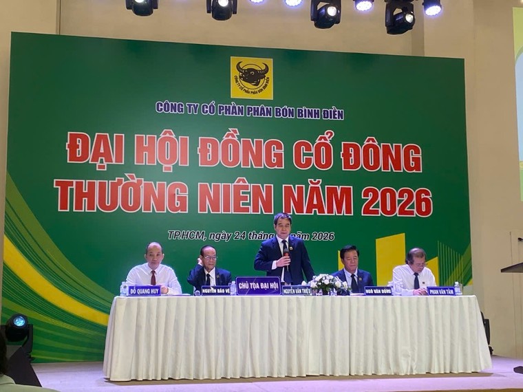 ĐHCĐ: Phân bón Bình Điền đặt mục tiêu doanh thu đạt 10.900 tỷ đồng năm 2026 ảnh 1