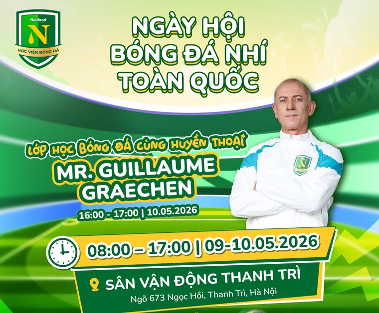 Ngày hội Bóng đá nhí Nutifood 2026: Từ sân cỏ nhỏ vươn tới giấc mơ lớn cùng ảnh 1