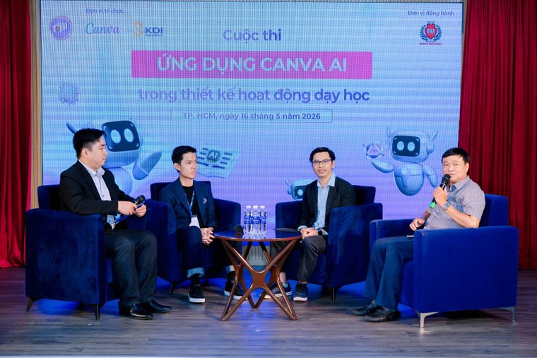 Lan tỏa tinh thần đổi mới sáng tạo tại Vòng Chung kết Cuộc thi “Ứng dụng Canva AI trong thiết kế hoạt động dạy học” ảnh 1