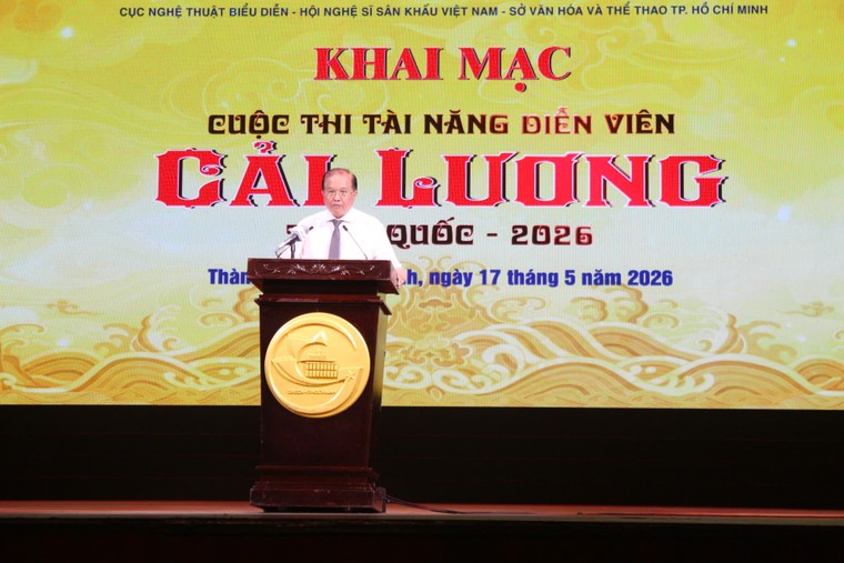 Khai mạc cuộc thi Tài năng Diễn viên Cải lương toàn quốc 2026 ảnh 1