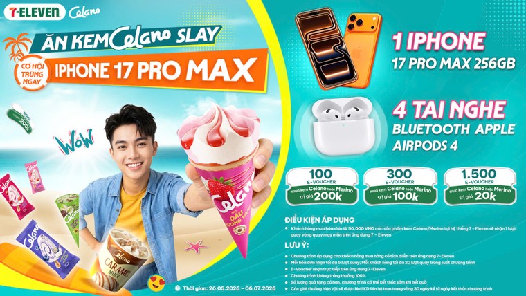 Unlock hè này với kem ngon, quà xịn từ Celano x 7-Eleven ảnh 1