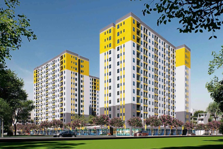 TP.HCM: Khởi công dự án hơn 800 căn nhà ở xã hội tại phường Tân Uyên ảnh 1