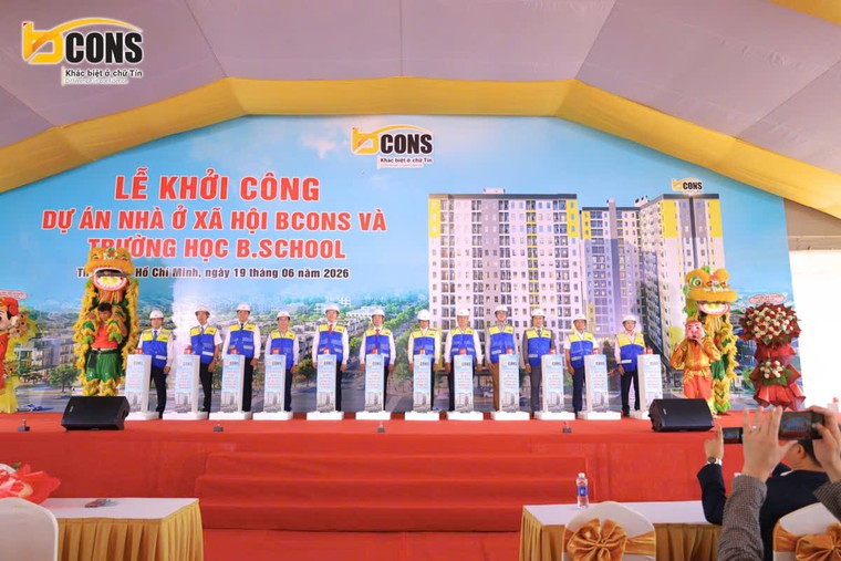 TP.HCM: Khởi công dự án hơn 800 căn nhà ở xã hội tại phường Tân Uyên ảnh 2