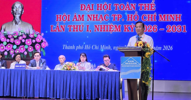 Tác giả “Tổ quốc gọi tên mình” được bầu làm Phó Chủ tịch Hội Âm nhạc TPHCM ảnh 2