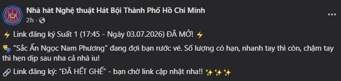 TPHCM: 95% khán giả là người trẻ đi xem nghệ thuật hát bội ảnh 4