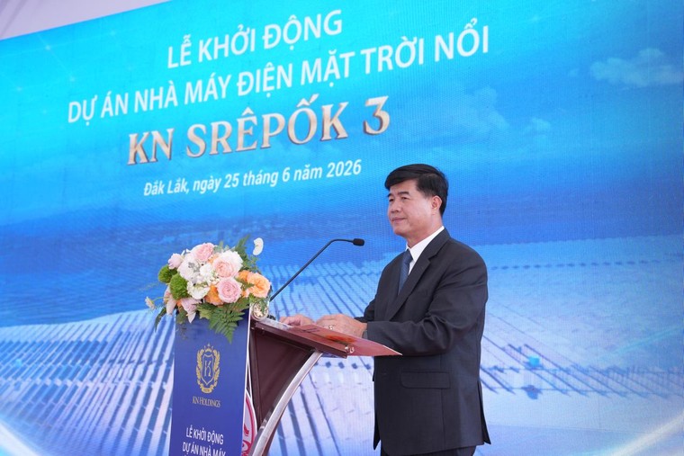 Khởi động dự án điện mặt trời nổi 304 MW trên diện tích 360 ha tại Đắk Lắk ảnh 1