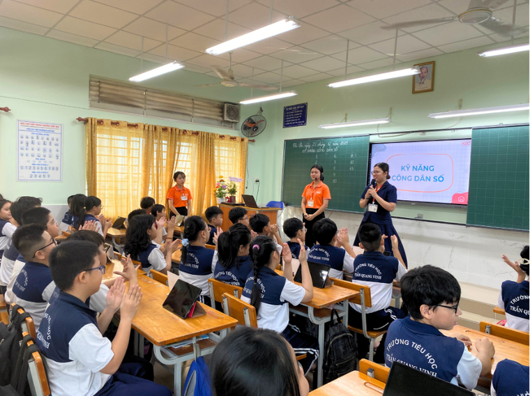 KDC Education đẩy mạnh chương trình giáo dục Kỹ năng Công dân số cho học sinh phổ thông ảnh 1