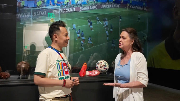 Ngắm áo Pele, Maradona, Messi, Ronaldo ở World Cup ảnh 8
