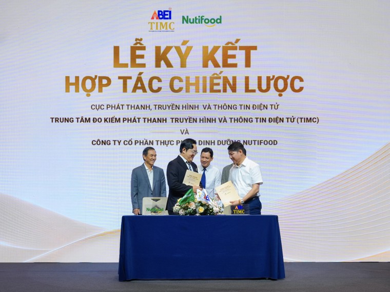 Nutifood và Cục Phát thanh, Truyền hình và Thông tin điện tử hợp tác phát triển nguồn nhân lực số ảnh 1