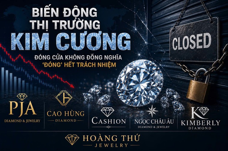 Biến động thị trường kim cương: Đóng cửa không đồng nghĩa ‘đóng’ hết trách nhiệm ảnh 1