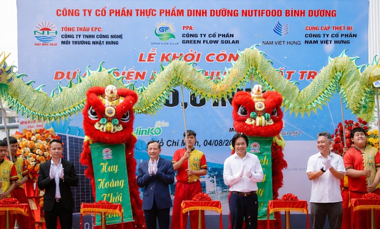 Nhà máy Nutifood đón nguồn điện xanh ảnh 1