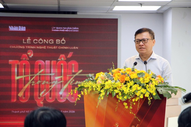 Chương trình nghệ thuật chính luận “Tổ quốc trong tim” tại TPHCM ảnh 1