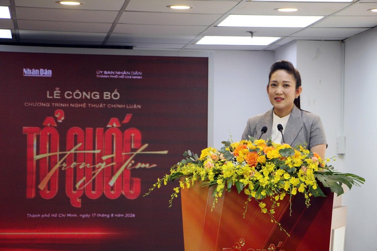 Chương trình nghệ thuật chính luận “Tổ quốc trong tim” tại TPHCM ảnh 2