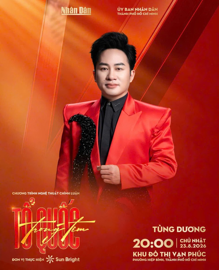 Chương trình nghệ thuật chính luận “Tổ quốc trong tim” tại TPHCM ảnh 6