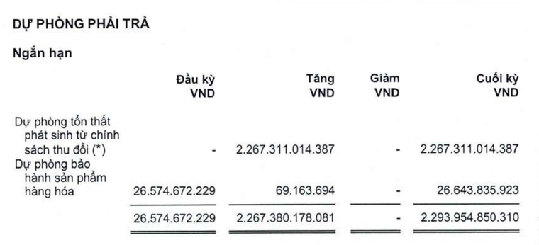 Các khoản dự phòng bào mòn lợi nhuận PNJ ảnh 2