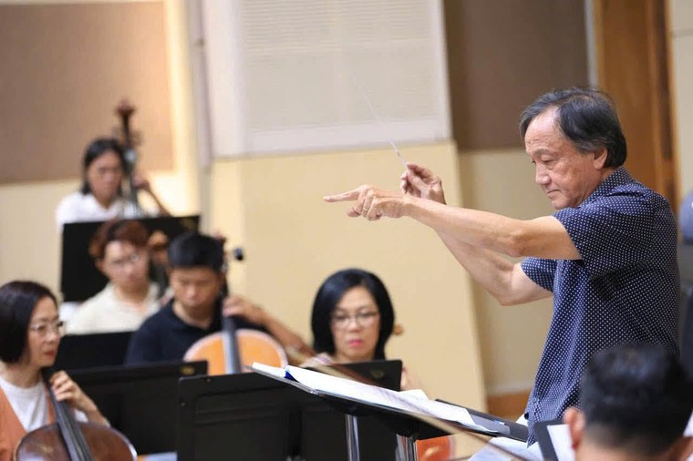 Stephané Trần Ngọc và Lưu Hồng Quang tham gia đêm nhạc Virtuoso Concertos của HBSO ảnh 3