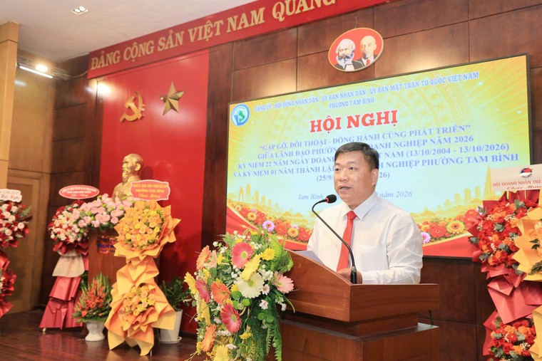 TP.HCM: Phường Tam Bình gặp gỡ, đối thoại cùng doanh nghiệp ảnh 2
