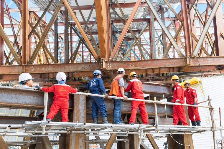 Cầu đi bộ qua sông Sài Gòn thử tải thành công, tiến gần đến giai đoạn hợp long ảnh 3