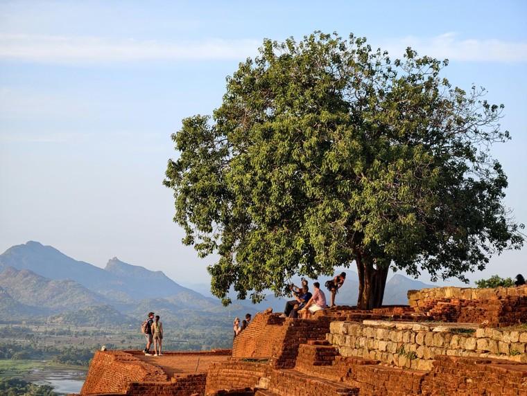 Bình minh đẹp nghẹt thở trên đỉnh Sư tử đá Sri Lanka ảnh 5