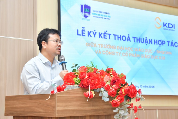 KDI Education ký kết Thỏa thuận Hợp tác với Trường Đại học Giáo dục – Đại học Quốc gia Hà Nội ảnh 3