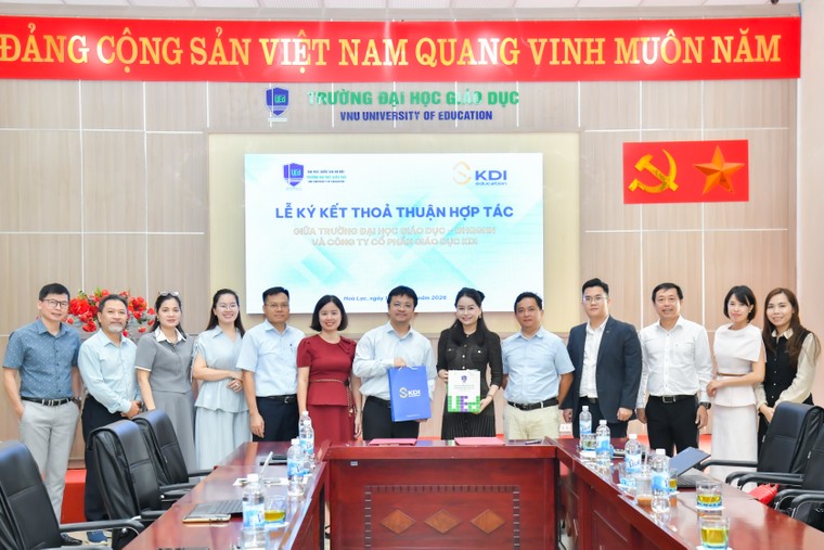 KDI Education ký kết Thỏa thuận Hợp tác với Trường Đại học Giáo dục – Đại học Quốc gia Hà Nội ảnh 5