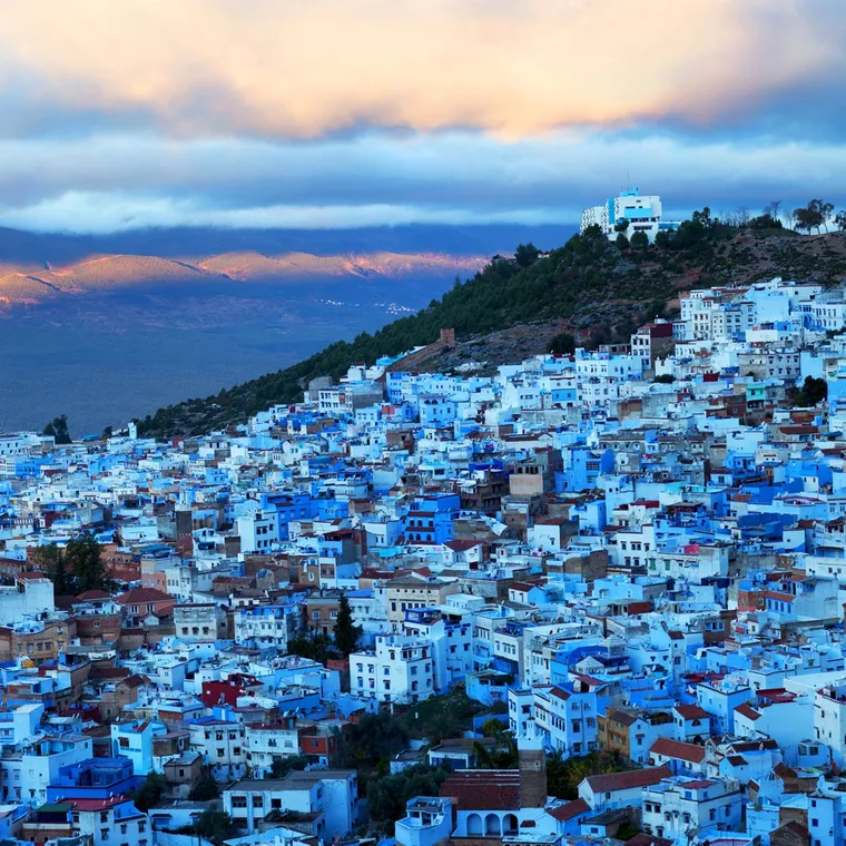 Thành phố Chefchaouen được thành lập vào năm bao nhiêu?