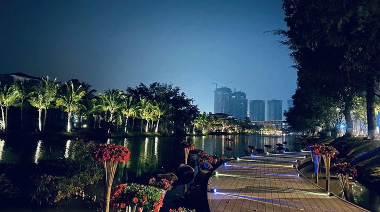 Ecopark đưa vào hoạt động cung đường dạo bộ đẹp nhất miền Bắc ảnh 2