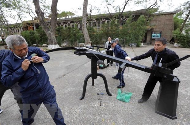 Phục dựng thành công “nỏ thần” thời An Dương Vương ảnh 1