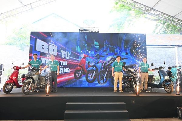 Tập đoàn Sơn Hà ra mắt bốn mẫu xe điện 2 bánh mang tên 'Bộ tứ thay thế xe xăng' ảnh 2