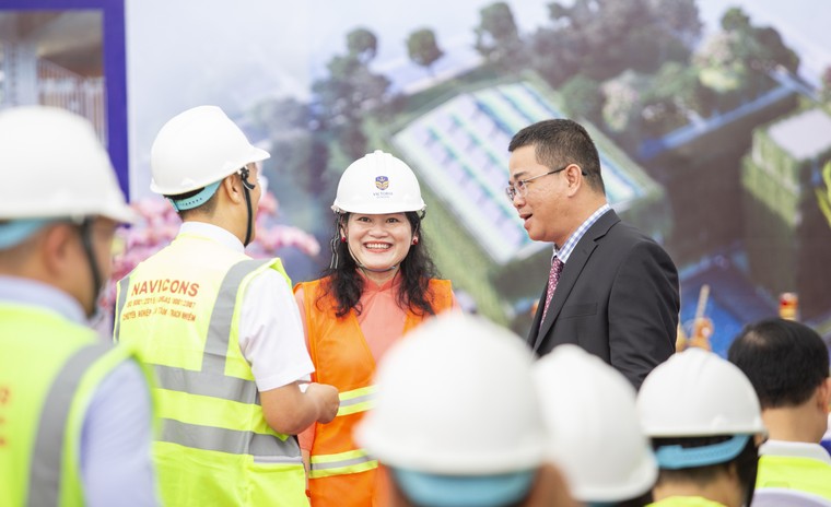 Lễ cất nóc “Trường học hạnh phúc” - Victoria Nam Sài Gòn ảnh 2