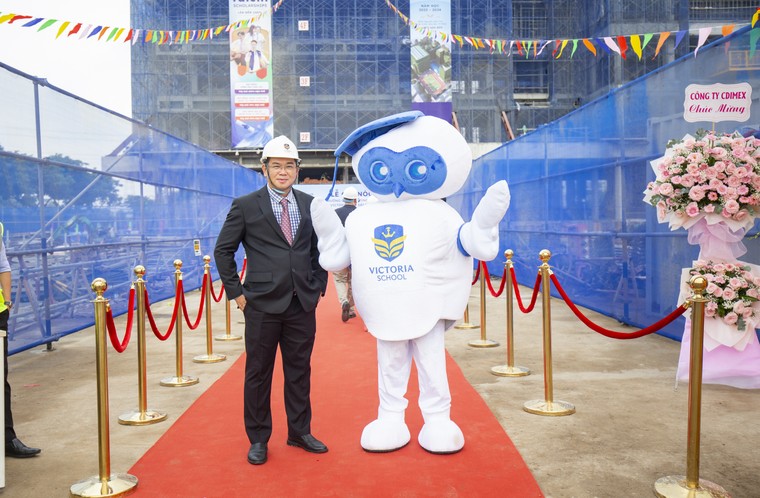 Lễ cất nóc “Trường học hạnh phúc” - Victoria Nam Sài Gòn ảnh 3