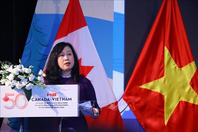 Lễ kỷ niệm 50 năm thiết lập quan hệ ngoại giao Việt Nam - Canada ảnh 1