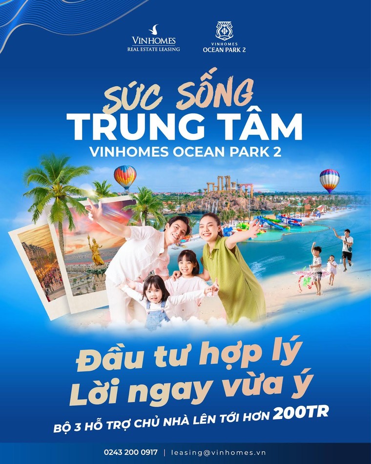 Vinhomes mở rộng chương trình “Sức sống trung tâm” tới Vinhomes Ocean Park 2,3 ảnh 1