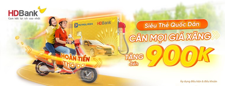 Hoàn tiền “thả ga” khi chi tiêu bằng thẻ của HDBank mùa cuối năm ảnh 1